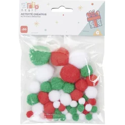 Pompon décoratif x 50