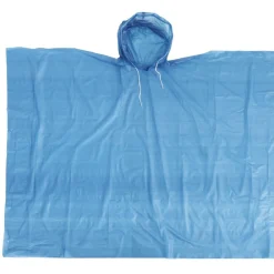 Poncho de pluie Adulte bleu