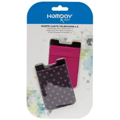 Porte carte pour téléphone x2