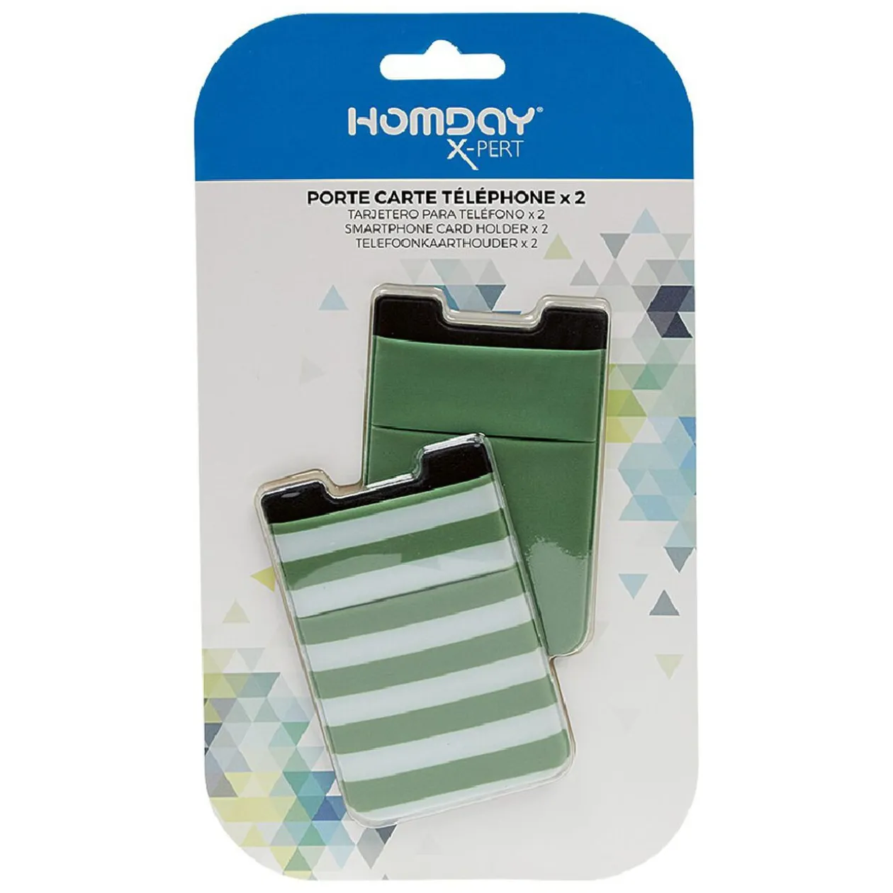 Porte carte pour téléphone x2