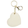 Porte clé coeur simili - 3 coloris