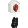 Porte clé design oiseau dans sa niche