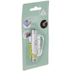 Porte clé 3en1 LED laser détecteur faux billets