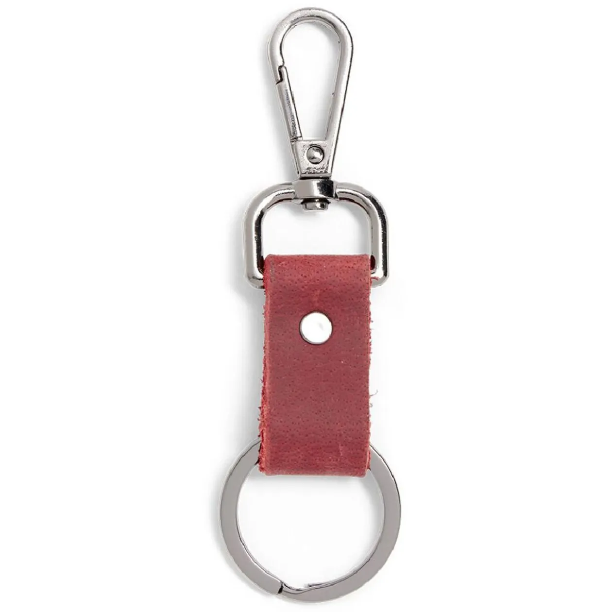 Porte clé lanière simili avec mousqueton