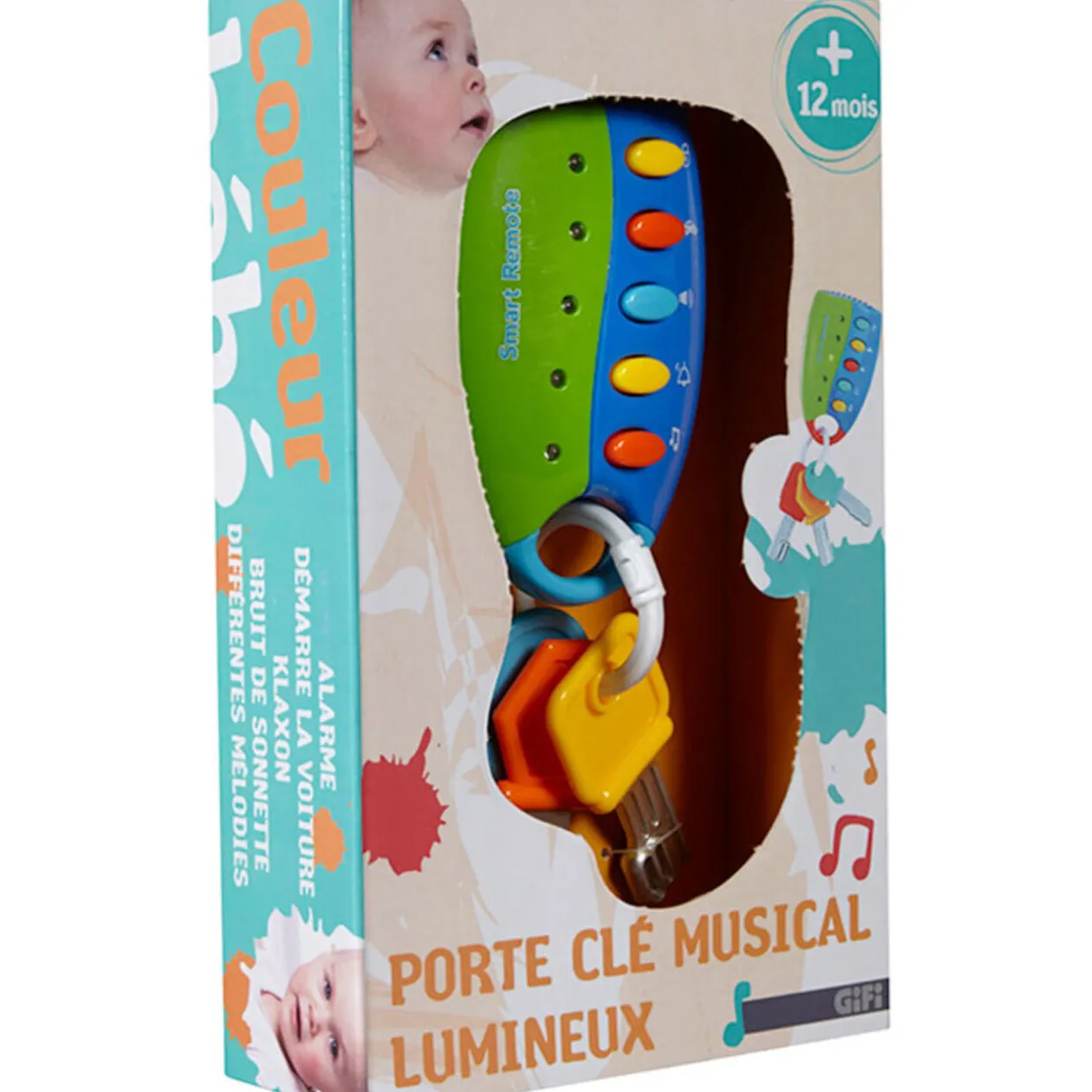 Porte clé musical pour bébé