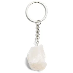 Porte clé pierre naturelle reconstituée - 3 coloris