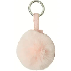 Porte clé pompon avec miroir