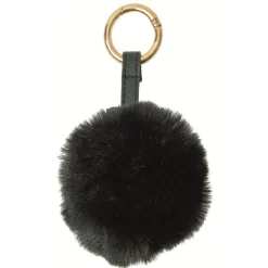 Porte clé pompon avec miroir