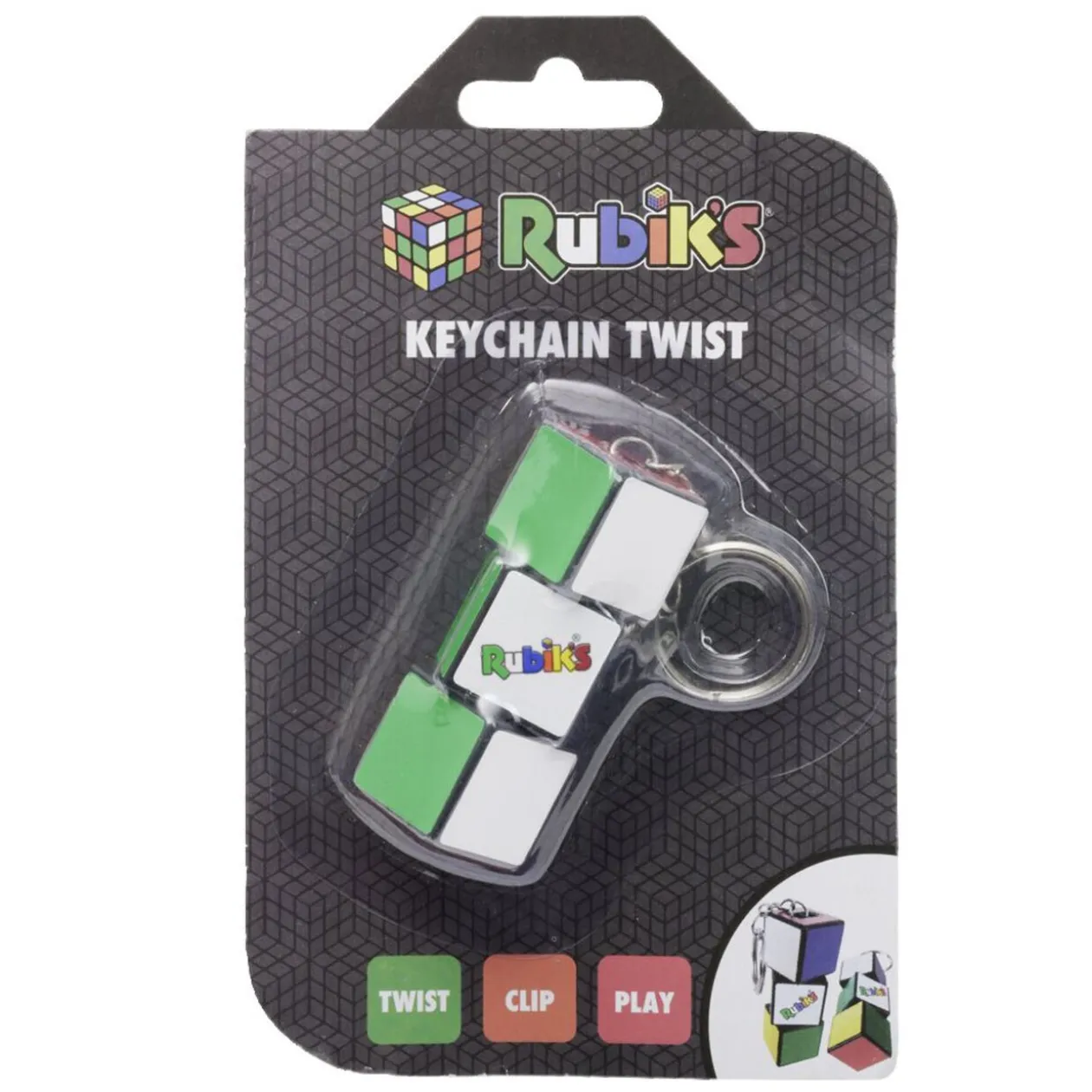 Porte clé Rubik's cube à tourner et jouer