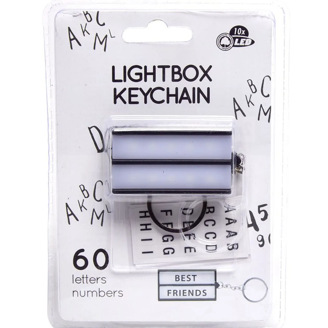 Porte clés boîte lumineuse