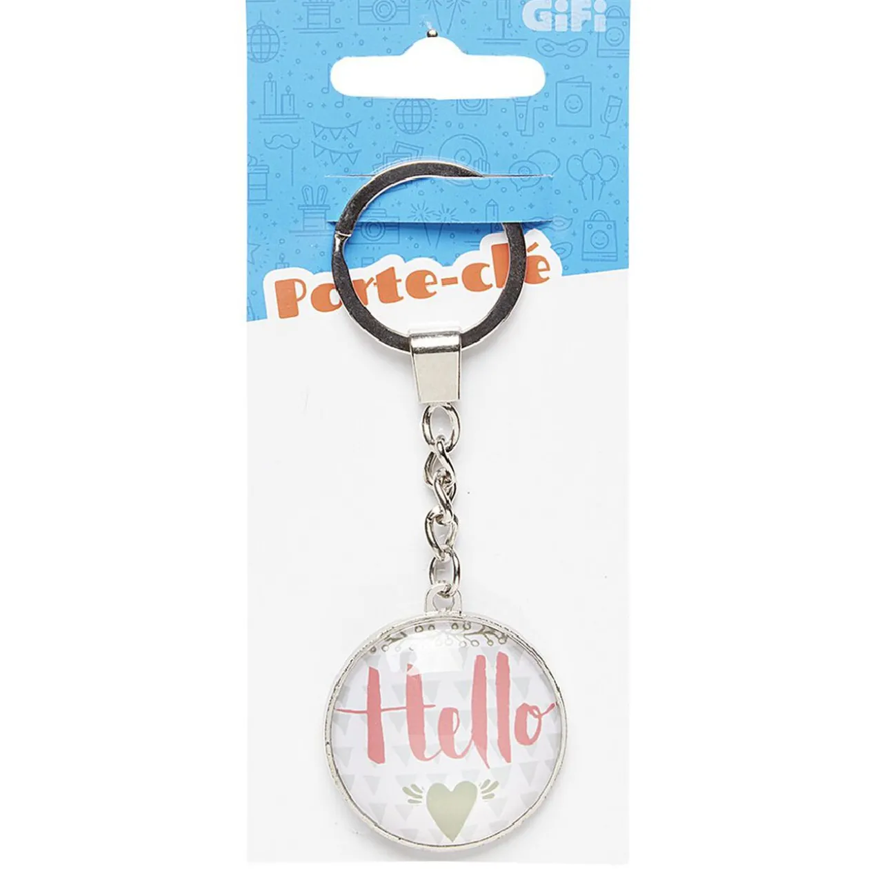 Porte clés en verre