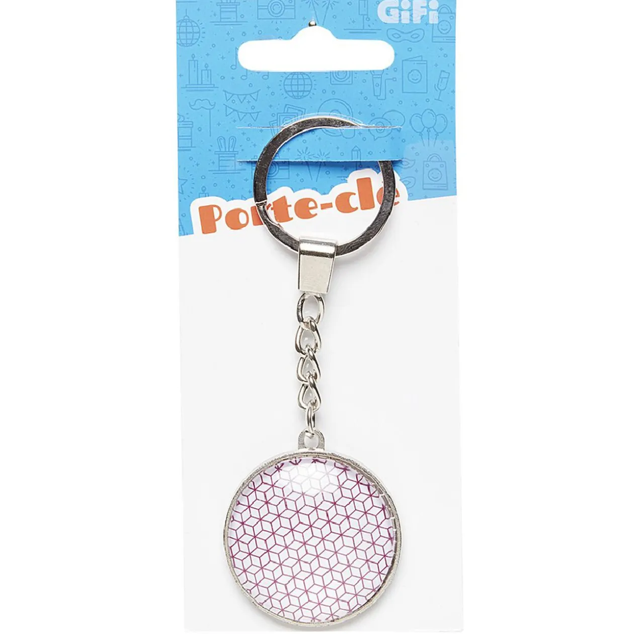 Porte clés en verre