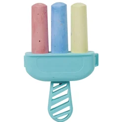 Porte craies et ses 3 craies colorées