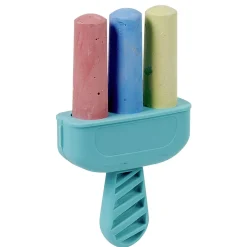 Porte craies et ses 3 craies colorées