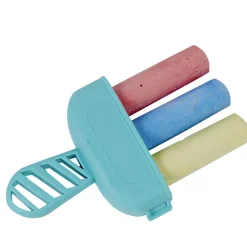 Porte craies et ses 3 craies colorées