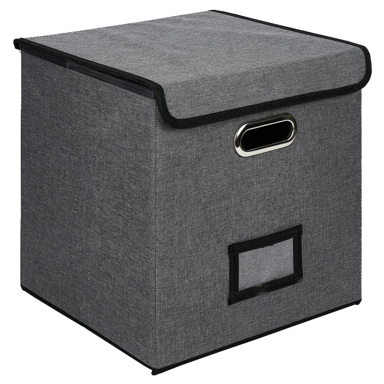 Porte document Box Cube textile 31x29x31cm