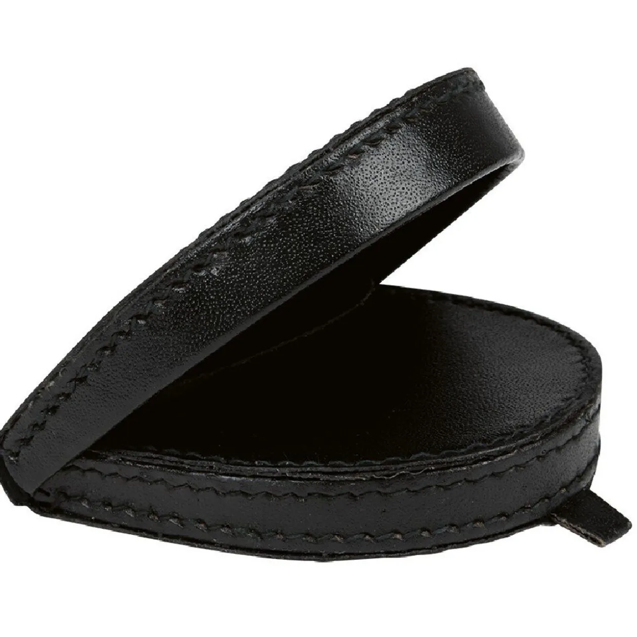 Porte monnaie cuir noir