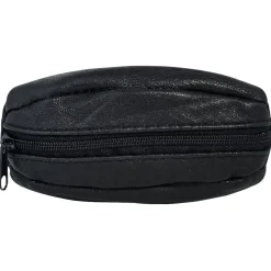 Porte monnaie cuir noir