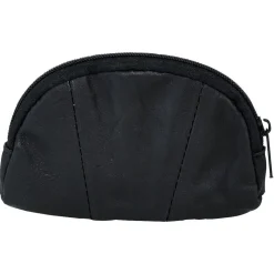 Porte monnaie cuir noir