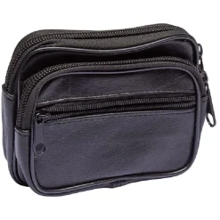 Porte monnaie extérieur cuir agneau