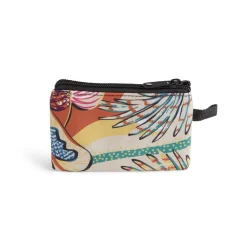 Porte monnaie polyester à imprimés - 3 modèles