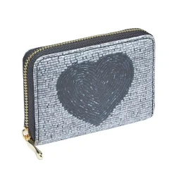 Porte monnaie rectangulaire femme design fun