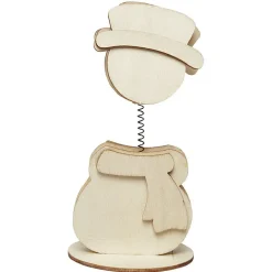 Porte photo à décorer motif renne sapin ou bonhomme de neige