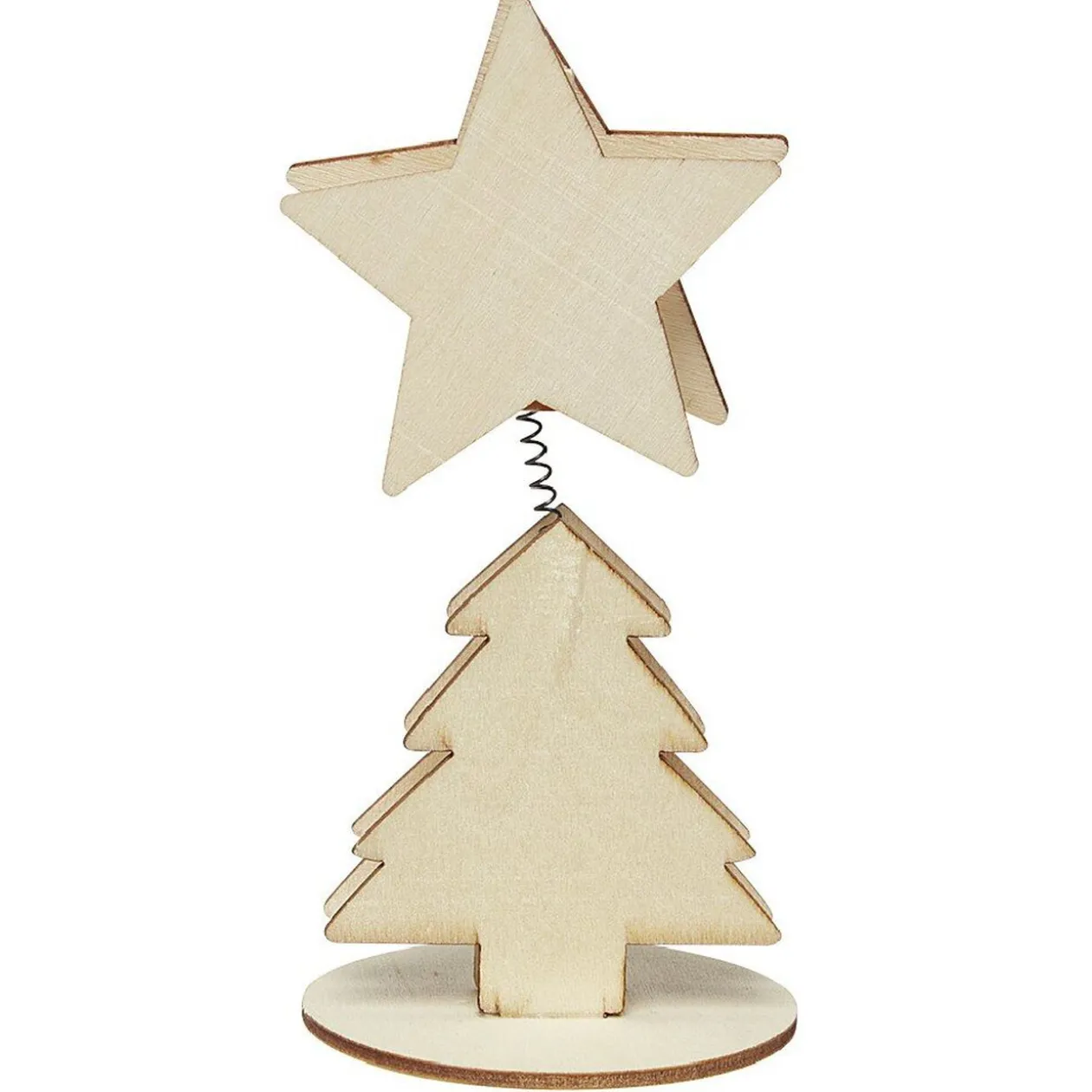 Porte photo à décorer motif renne sapin ou bonhomme de neige