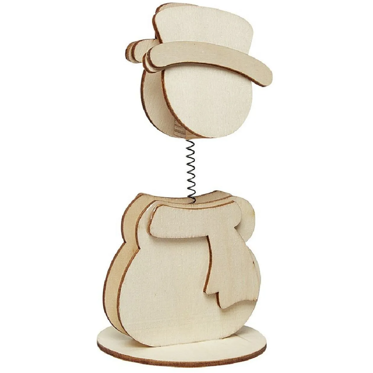 Porte photo à décorer motif renne sapin ou bonhomme de neige