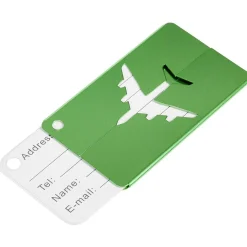 Porte étiquette métal coloré