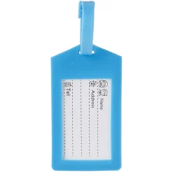Porte étiquette polypropylène coloré 11,4x6,9cm