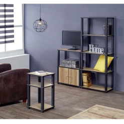 Porte-clé feuille verte en métal