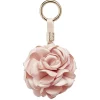 Porte-clé fleur rose