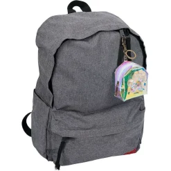 Porte-clé mini sac plastique holographique - 3 modèles