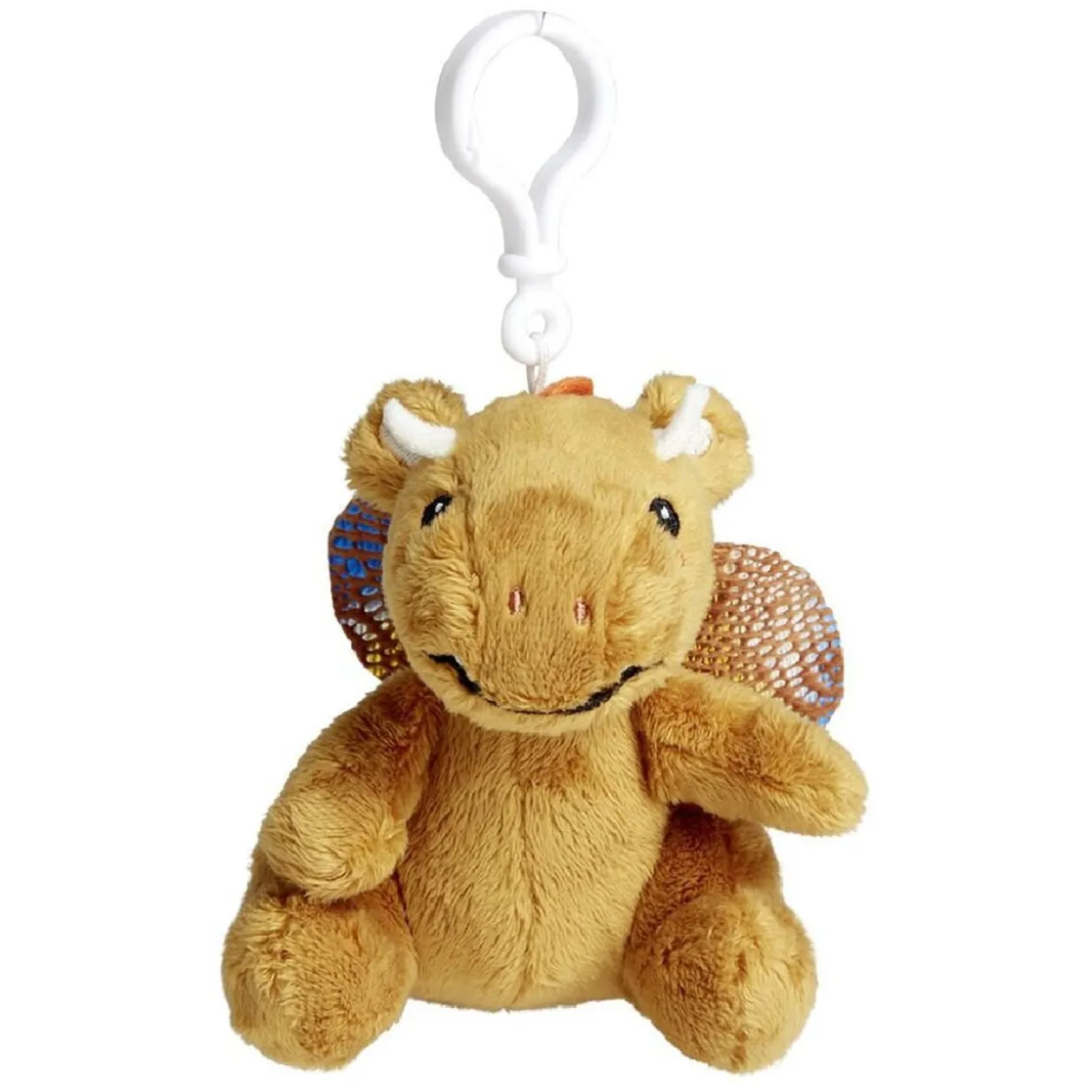 Porte-clé peluche dragon 4 coloris