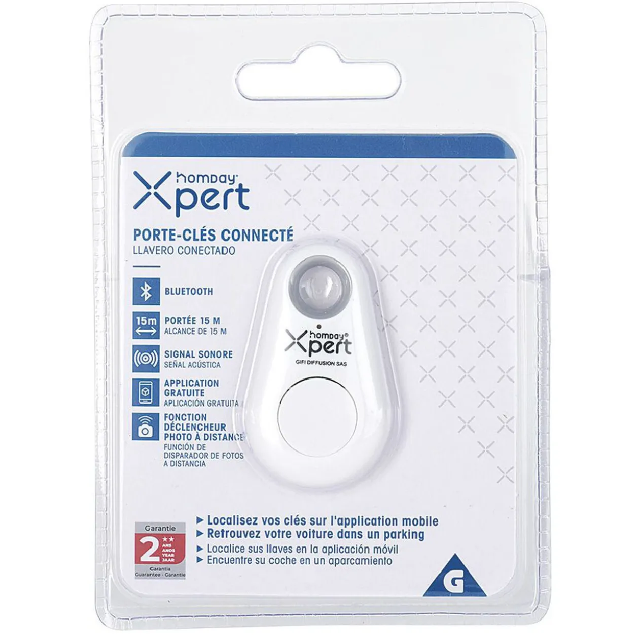 Porte-clés connecté