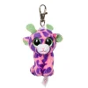 Porte-clés peluche Beanie boo s Gilbert La Girafe