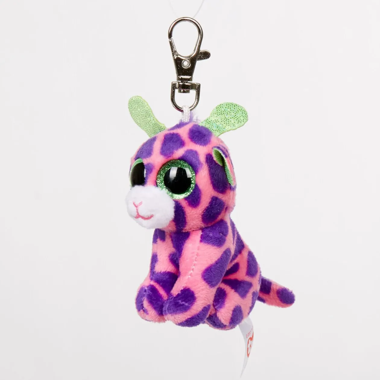 Porte-clés peluche Beanie boo s Gilbert La Girafe