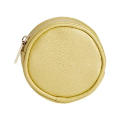 Porte-monnaie rond PVC Ø9x3,5cm