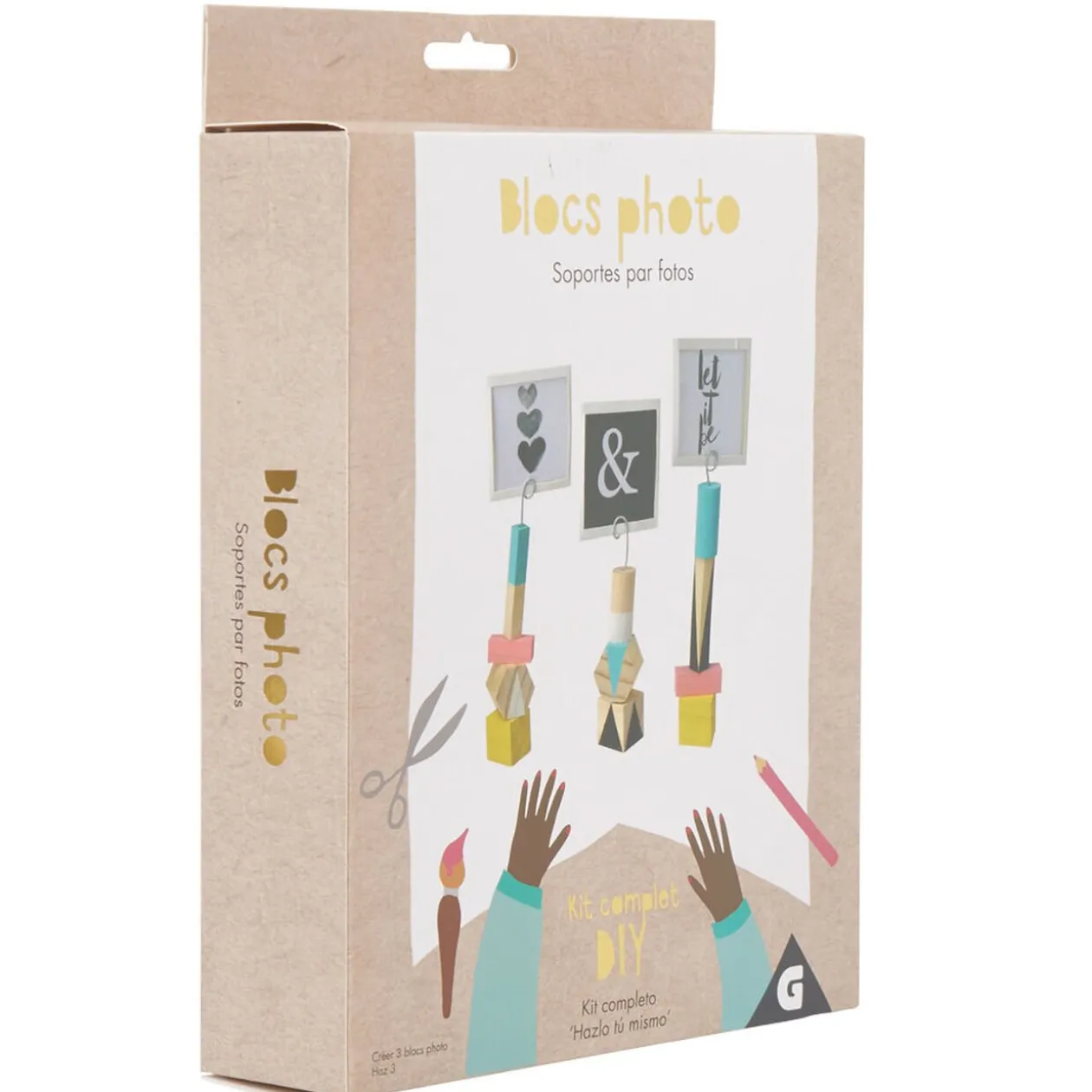 Porte-photos en bois à fabriquer