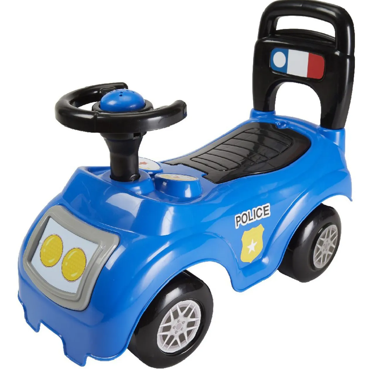 Porteur voiture bleu ou rose