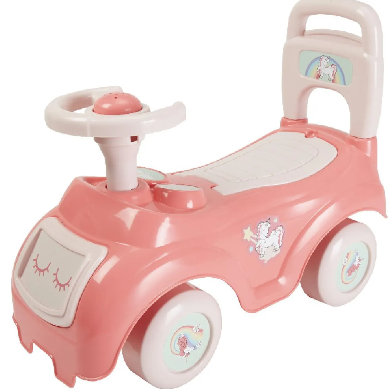 Porteur voiture bleu ou rose