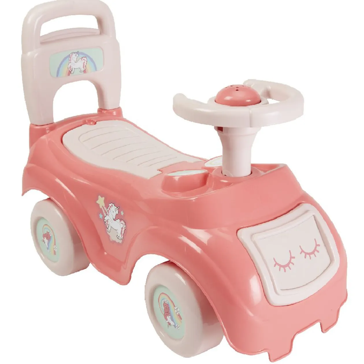 Porteur voiture bleu ou rose