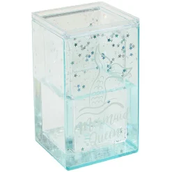 Pot à crayon pailletté, acrylique, 2 modèles