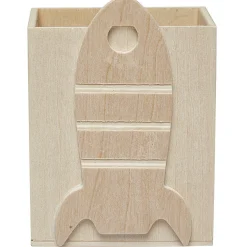 Pot à crayons à peindre en bois