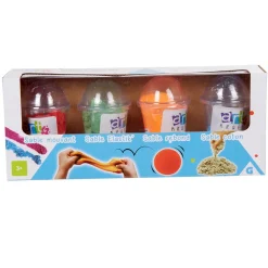 Pot de sable à modeler x 4