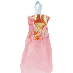 Poupée avec robe de soirée x4