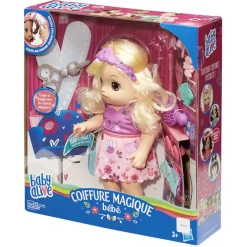 Poupée Baby alive blonde à coiffer avec accessoires