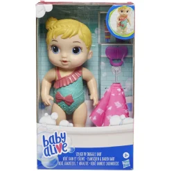 Poupée bain et câlins - BABY ALIVE HASBRO