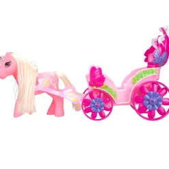 Poupée carrosse et poney